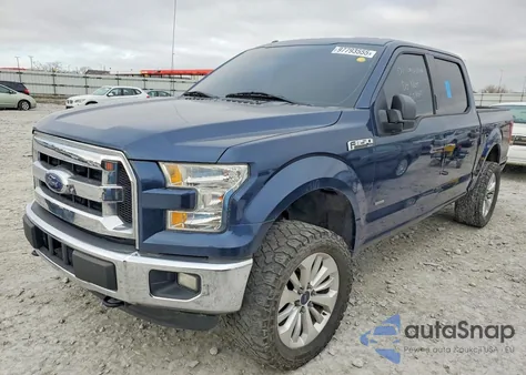 2015 Ford F150 Supercrew from USA, damaged, VIN 1FTEW1EG3FFC48829
